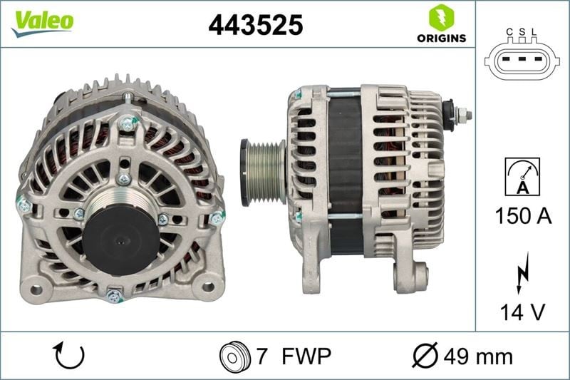ALTERNATÖR RENAULT NISSAN