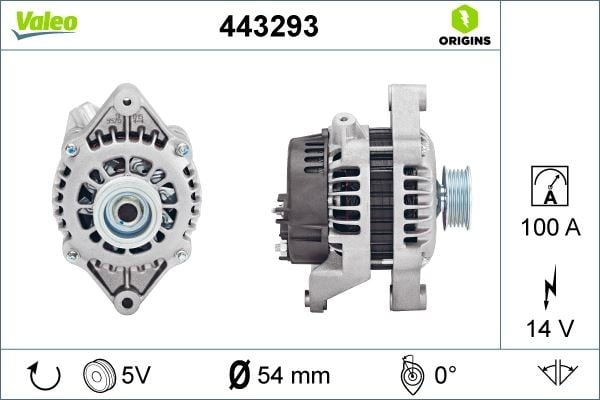 ALTERNATÖR ŞARJ DİNAMOSU 14V 100AMP ASTRA G-CORSA C-MERIVA A-TIGRA 1.4-1.6 BOSCH TN:ZP