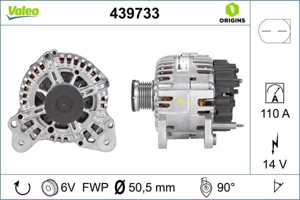 ALTERNATÖR VAG 1.2TSI EA111 motor