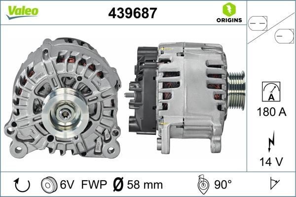 ALTERNATÖR VAG TUAREG V6 TDI
