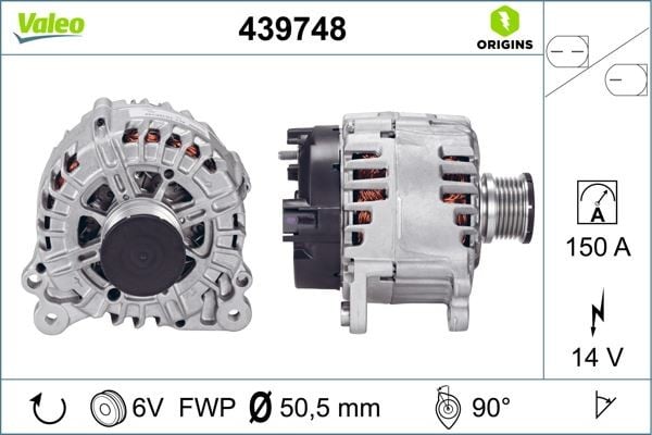 ALTERNATÖR VW GROUP 04L903017-04L903017D-04L903017E-03L903017X-03G903016FX-04L903017X-03L903017EX-04L903017DX-04L903017E