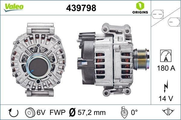 ALTERNATÖR VW GROUP 06H903017KX-06H903018MX
