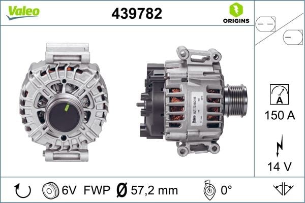 ALTERNATÖR VW GROUP 06H903017SX