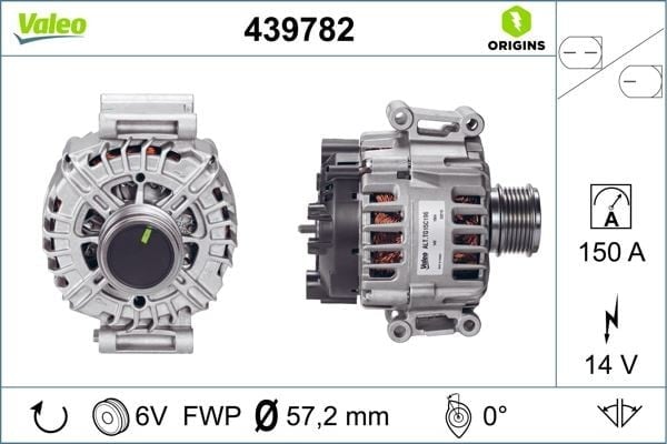 ALTERNATÖR VW GROUP 06H903017SX