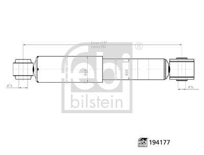AMORTİSÖR ARKA AKS NİSSAN