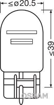 AMPUL 12V 1016 STOP 21/5W DİPSİZ ÇİFT FLAMA