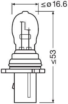 AMPUL 12V PSX26W PG18.5D-3