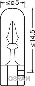 AMPUL 24V 1.2W B8.5D KÜÇÜK DİPSİZ GÖSTERGE DUYSUZ
