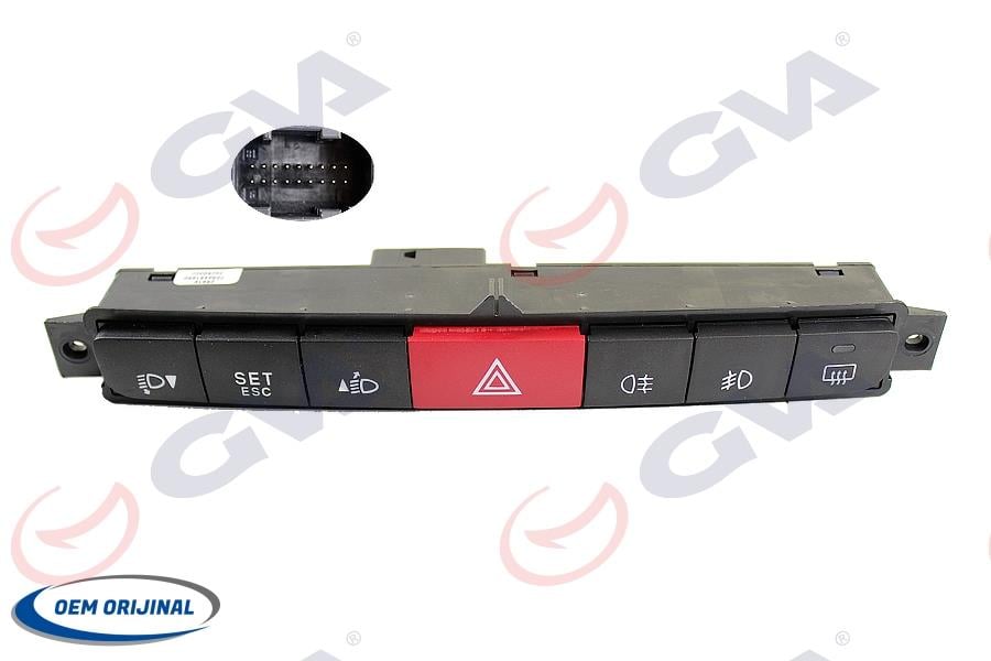 ANAHTAR GRUBU FIAT DOBLO 10- FAR AYAR RESİS ECS ÖN/ARKA SIS