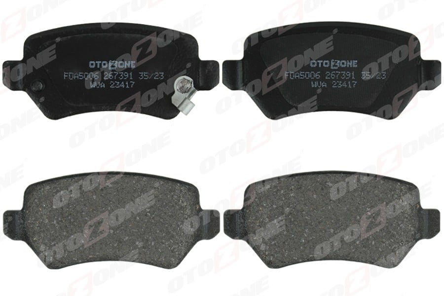 ARKA BALATA ASTRA G 98 > ASTRA H 05 > MERIVA 03 > ZAFIRA 00 > COMBO 02 > GDB1515