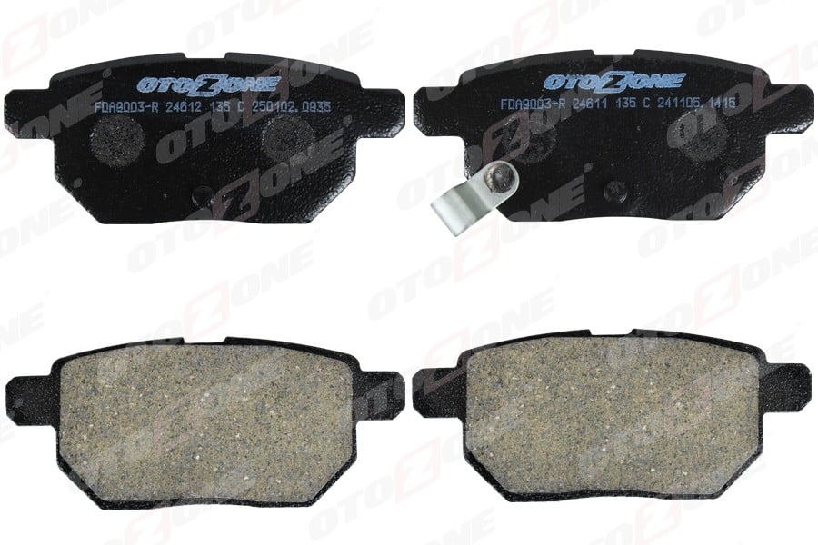 ARKA BALATA AURIS-COROLLA 1.4-1.6 VVTI 07-10 1.4D 1.6 13 YARIS 1.0 VVTİ 06 1.8 VVTİ 07 GDB3454