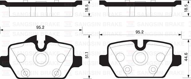 ARKA BALATA BMW E81 02-12 E87 04-12 F20 10 > E90-E91-E92-E93 05 > MINI 10 > GDB1612