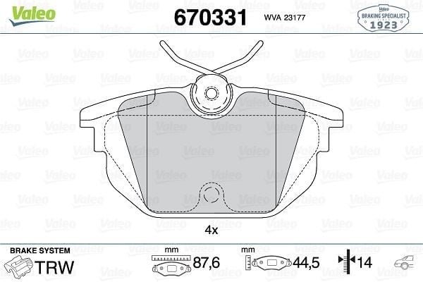 ARKA BALATA BRAVO-BRAVA-MAREA 2.0 96-01 -ALFA 145-146-GTV-SPIDER