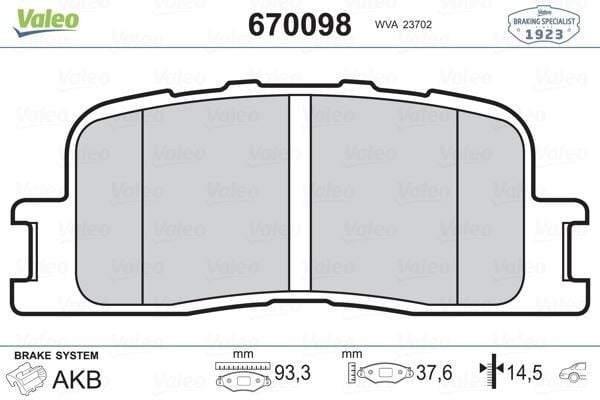 ARKA BALATA CAMRY XV3 2.0 VVT-I 2.4 VVT-I 3.0 V6 3.3 VVT-I 08/2001-2006