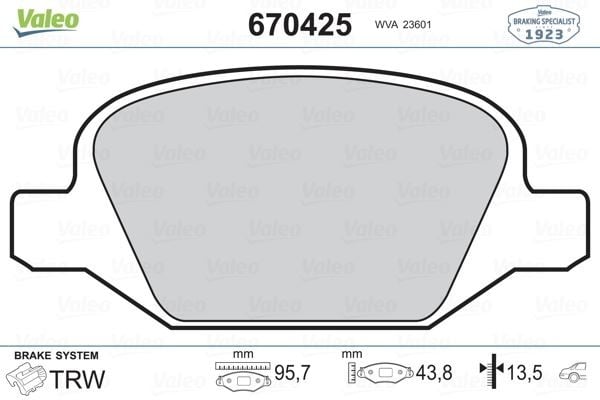 ARKA BALATA FIAT 500 1.4 ABARTH 08/08 > FIAT 500C - 1.4 ABARTH 09/09 > 0.9 13 >