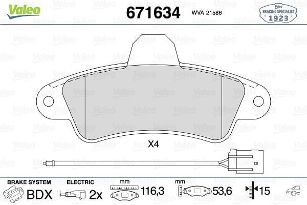 ARKA BALATA FİŞLİ MONDEO GHIA 93-01