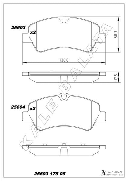 ARKA BALATA FORD TOURNEO CUSTOM-TRANSIT CUSTOM 2.2 TDCI 12 > KABLOLU