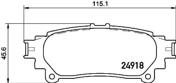 ARKA BALATA LEXUS RX 08-15