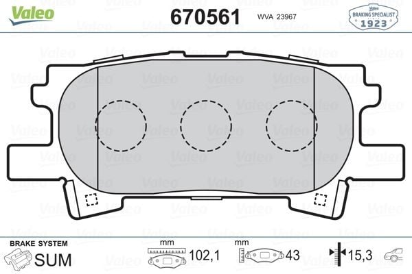 ARKA BALATA LEXUS RX 300 350 400 05/2003-2008 TÜM TEKERLEKLERİ ÇEKİŞLİ