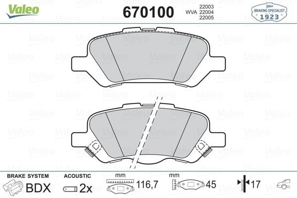 ARKA BALATA TOYOTA VENZA 08>
