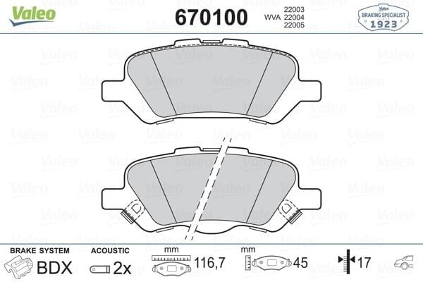 ARKA BALATA TOYOTA VENZA 08>