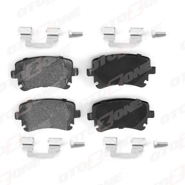 ARKA BALATA VW TRANSPORTER T5 03 >09 > A4 04-09 A6 04-11 A8 03-10 CİVATA TAKIMLI