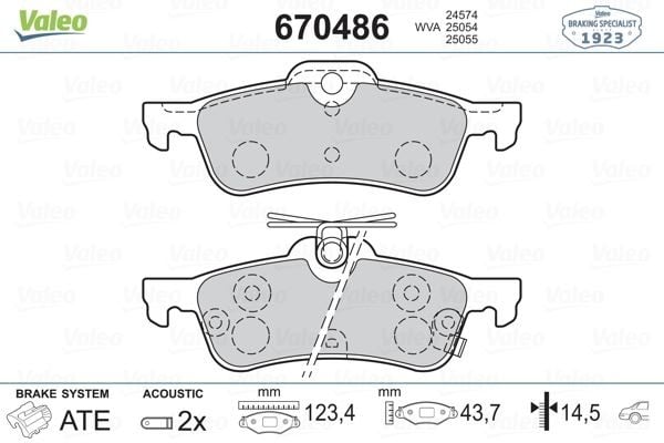ARKA BALATA YARIS 1.0VVTİ 1.3VVTİ 1.4D4D 06 >09 >11 >1.5 Hybrid 12 > ARAC URETIM YERI FRANSA AB