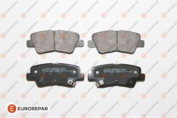 ARKA FREN BALATA HYUNDAI ACCENT BLUE 1.4L 1.6L benzinli 10-> 1.6L CRDi dizel 10-> / ELANTRA 1.6L D4FB 11-> / KIA RIO 1.4L D4FC dizel - 6 vites 14-> / SOUL 1.6L CVVT 09->