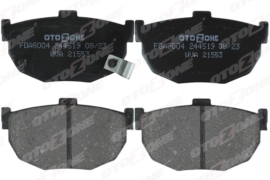 ARKA FREN BALATA HYUNDAI ELANTRA 1.6L G4ED 01-06 / COUPE 1.6L 96-02 / KIA CERATO 1.6L G4ED 04-> 1.5L D4FA CRDİ 04-06 1.6L D4FB 07-10 2.0L D4EA dizel 04-06