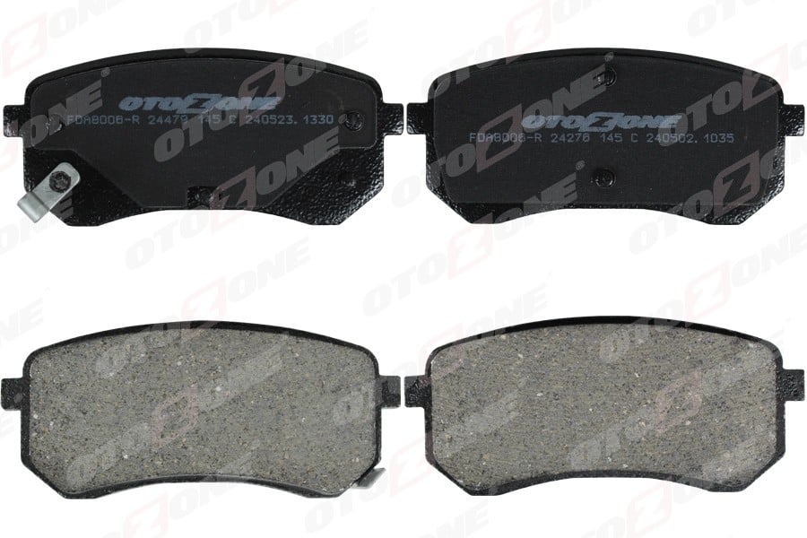 ARKA FREN BALATA HYUNDAI i10 1.0L 1.1L 04-> / KIA PICANTO 1.0L 1.1L 04->