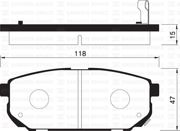 ARKA FREN BALATA KIA SORENTO 2.5L D4CB CRDi 02->