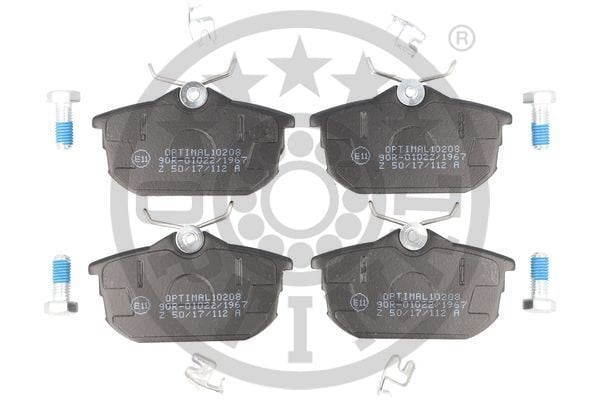 ARKA FREN BALATA MITSUBISHI CARISMA 1.6L 1.8L 4G92 4G93 DA1A DA2A 95-> / SPACE STAR 1.3L 1.6L DG1A D G3A 98-> / VOLVO S40. V40 1.6L 1.8L 2.0L 2.0L T 95-04