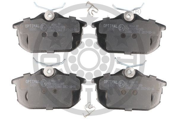 ARKA FREN BALATA MITSUBISHI CARISMA 1.6L 1.8L 4G92 4G93 DA1A DA2A 95-> / SPACE STAR 1.3L 1.6L DG1A D G3A 98-> / VOLVO S40. V40 1.6L 1.8L 2.0L 2.0L T 95-04