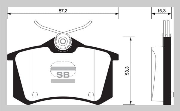 ARKA FREN BALATA RENAULT CLIO 05> KANGOO 01> LAGUNA 96> FLUENCE 09> MEGANE 96> CITROEN BERLINGO 99> C2 C3 C4 03> DS4 11> PEUGEOT 307 00> 308 07> PARTNER 96>VW POLO CLASSIC 95>01 GOLF III-IV-PASSAT III