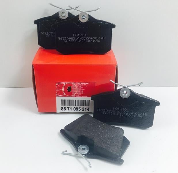ARKA FREN BALATA RENAULT CLIO 05> KANGOO 01> LAGUNA 96> FLUENCE 09> MEGANE 96> CITROEN BERLINGO 99> C2 C3 C4 03> DS4 11> PEUGEOT 307 00> 308 07> PARTNER 96>VW POLO CLASSIC 95>01 GOLF III-IV-PASSAT III