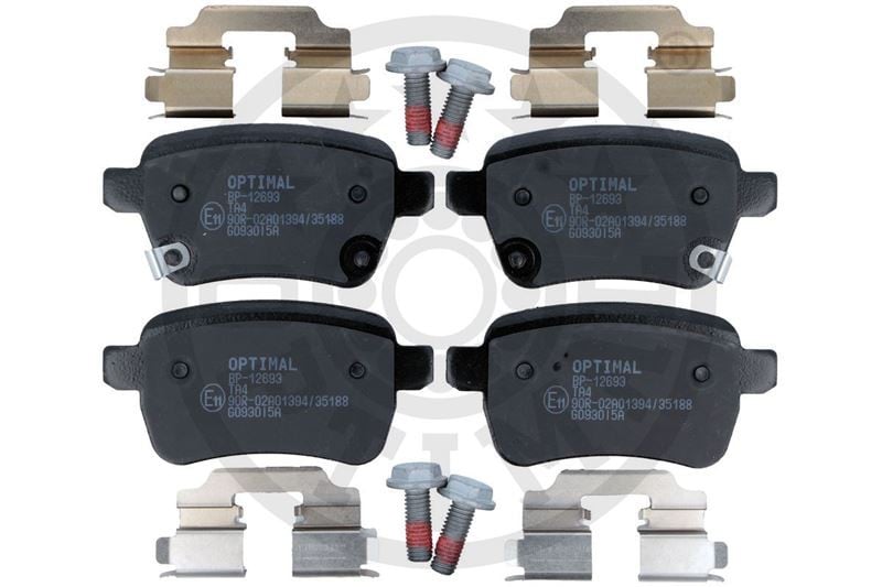 ARKA FREN BALATASI OPEL CORSA E 14>19 ADAM 14>19 15 JANT RPO J67 FIAT EGEA 16> 500L 13> 264mm