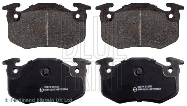 ARKA FREN BALATASI PEUGEOT P106 96>04 P205 87>98 P206 00>09 P306 97>01 P309 89>93 CITROEN SAXO 96>04 XSARA 97>05 ZX 92>97 RENAULT R9-R19- MGN I-CLIO I-II İNCE TİP
