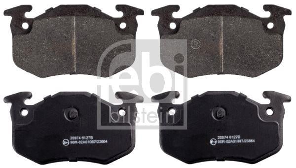 ARKA FREN BALATASI PEUGEOT P106 96>04 P205 87>98 P206 00>09 P306 97>01 P309 89>93 CITROEN SAXO 96>04 XSARA 97>05 ZX 92>97 RENAULT R9-R19- MGN I-CLIO I-II İNCE TİP