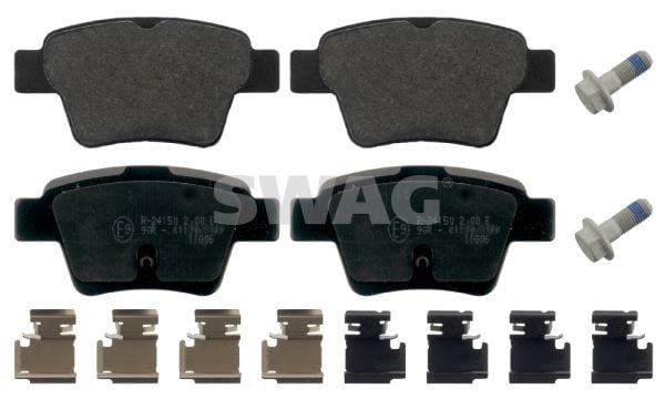 ARKA FREN BALATASI PEUGEOT P307 00> P307 SW 02> P307 CC 03> P207 06> CITROEN C4 04>08> KÜÇÜK TİP