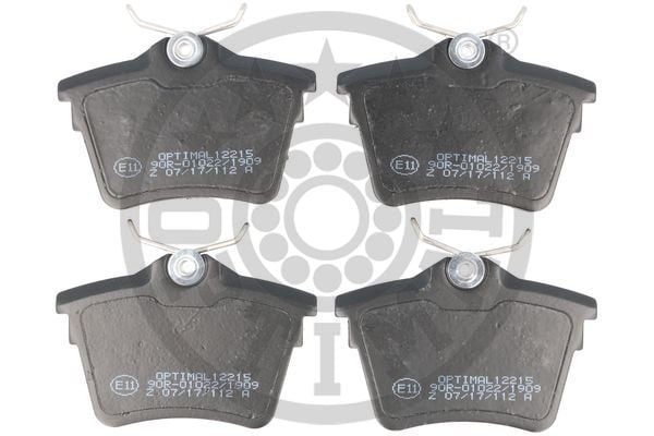 ARKA FREN BALATASI PEUGEOT P407 1.6 HDI 1.8-2.0 04> 607 00> CITROEN C5 08>