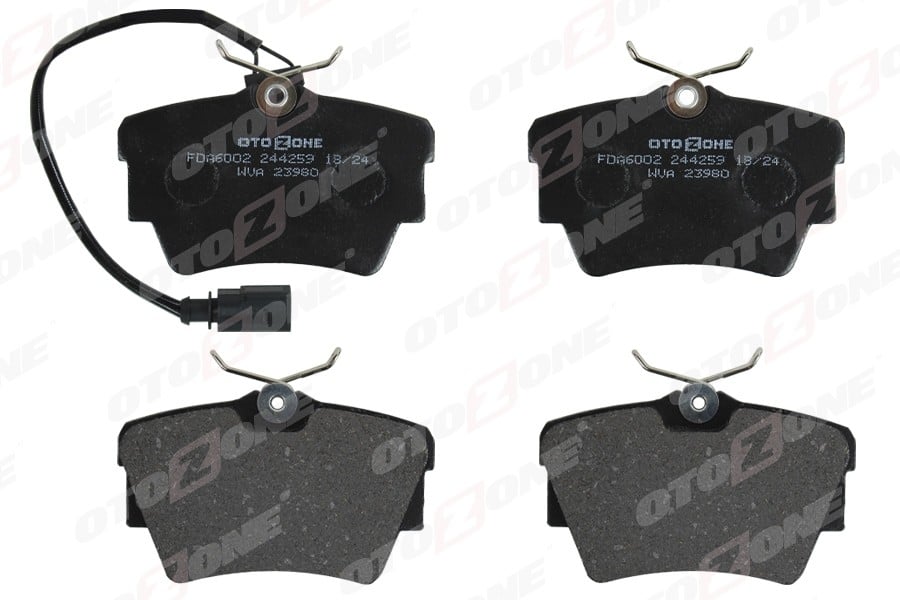 ARKA FREN BALATASI RENAULT TRAFIC II 06> TRAFIC III 15> OPEL VIVARO A 06> VIVARO B 15>