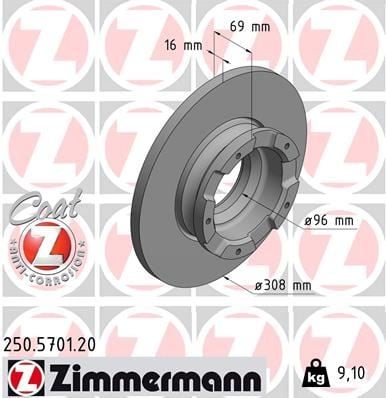 ARKA FREN DISK AYNASI TRANSIT CUSTOM V362 12> ABS LI O.CEKER CAP 308 16 0986479F62-DF6963S