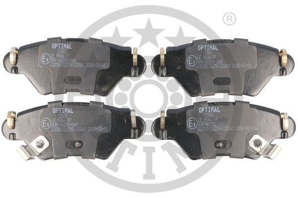 ARKA FREN DİSK BALATA ASTRA G 98>05 ZAFIRA A 98>05 CORSA C-COMBO C 03>09