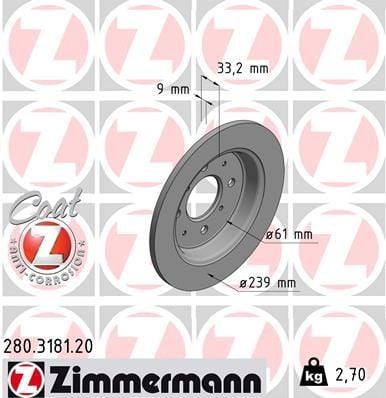 ARKA FREN DİSKİ DOLU TİP HONDA CITY 1.4L L13Z1 GM1 Kasa 08-> / JAZZ 1.4L L13Z GE6 GG kasa 09-1 4 239 çap x 4 bijon - Adet disk fiyatıdır