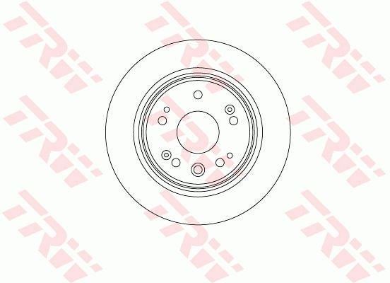 ARKA FREN DİSKİ DOLU TİP HONDA CR-V 2.0L K20A4 RD8 kasa 02-04 282 çap x 5 bijon - Takım disk f iyatıdır