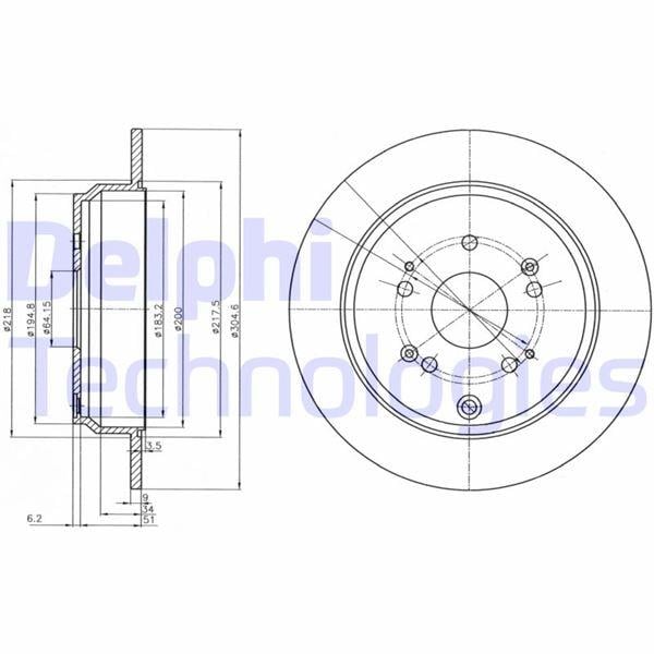 ARKA FREN DİSKİ DOLU TİP HONDA CR-V 2.0L K20 RD8 kasa 05-09 / 2.2L N22A CTDİ DİZEL 06-> / 1.6L İ -DTEC N16A2 RE6 kasa 13 -> 304.5 çap x 5 bijon - Takım disk fiyatıdır