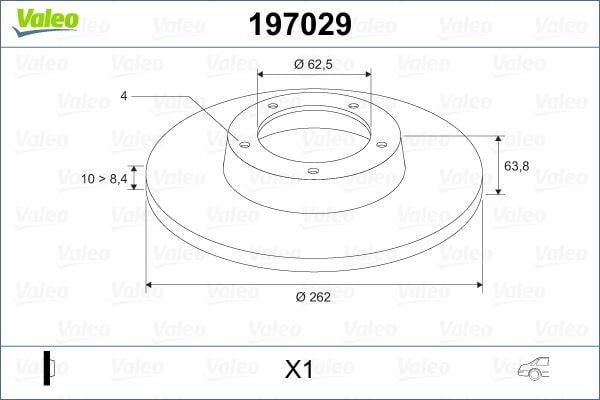 ARKA FREN DİSKİ DOLU TİP HYUNDAI ACCENT ERA 1.6L 06-10 / İ20 1.2L 1.4L 1.6L 06-10 / GETZ 1.5L D3EA CRDİ 02-05 / KIA RIO 1.4L 1.5L 1.6L 05-> - 262 ÇAP X 4 BİJON Takım disk fiyatıdır
