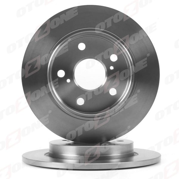 ARKA FREN DİSKİ DOLU TİP TOYOTA AURIS COROLLA 1.4L 1NDTV NDE150 NDE180 D-4D dizel 07-> / 1.33L 1NR-FE NRE180 12-> - 270 ÇAP X 5 BİJON - Adet disk fiyatıdır