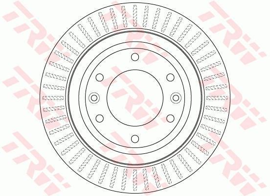 ARKA FREN DİSKİ HAVA KANALLI HYUNDAI H-1 2.5L D4CB CRDi 08-> 324 çap x 6 bijon - Takım disk fiya tıdır