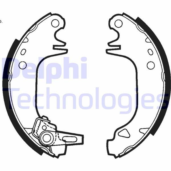 ARKA FREN PABUÇ BALATA PEUGEOT P106 91>04 P205 83>98 P309 86>93 CITROEN SAXO 96>04 AX 86>98 180x30m m